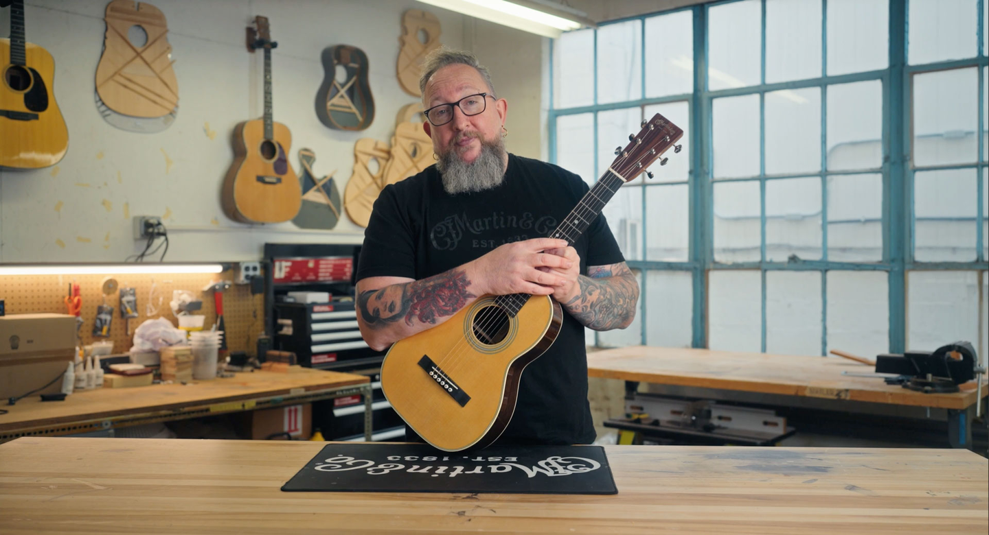 Screenshot of a Dave Doll tuning instructional video