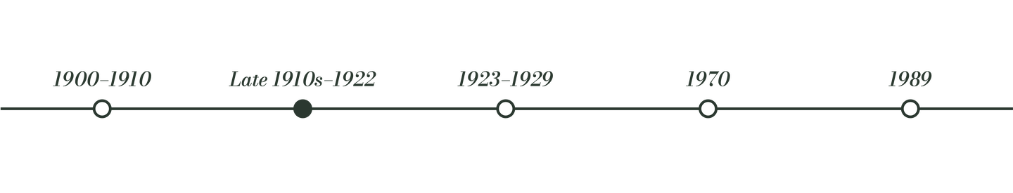 Late 1910s-1922