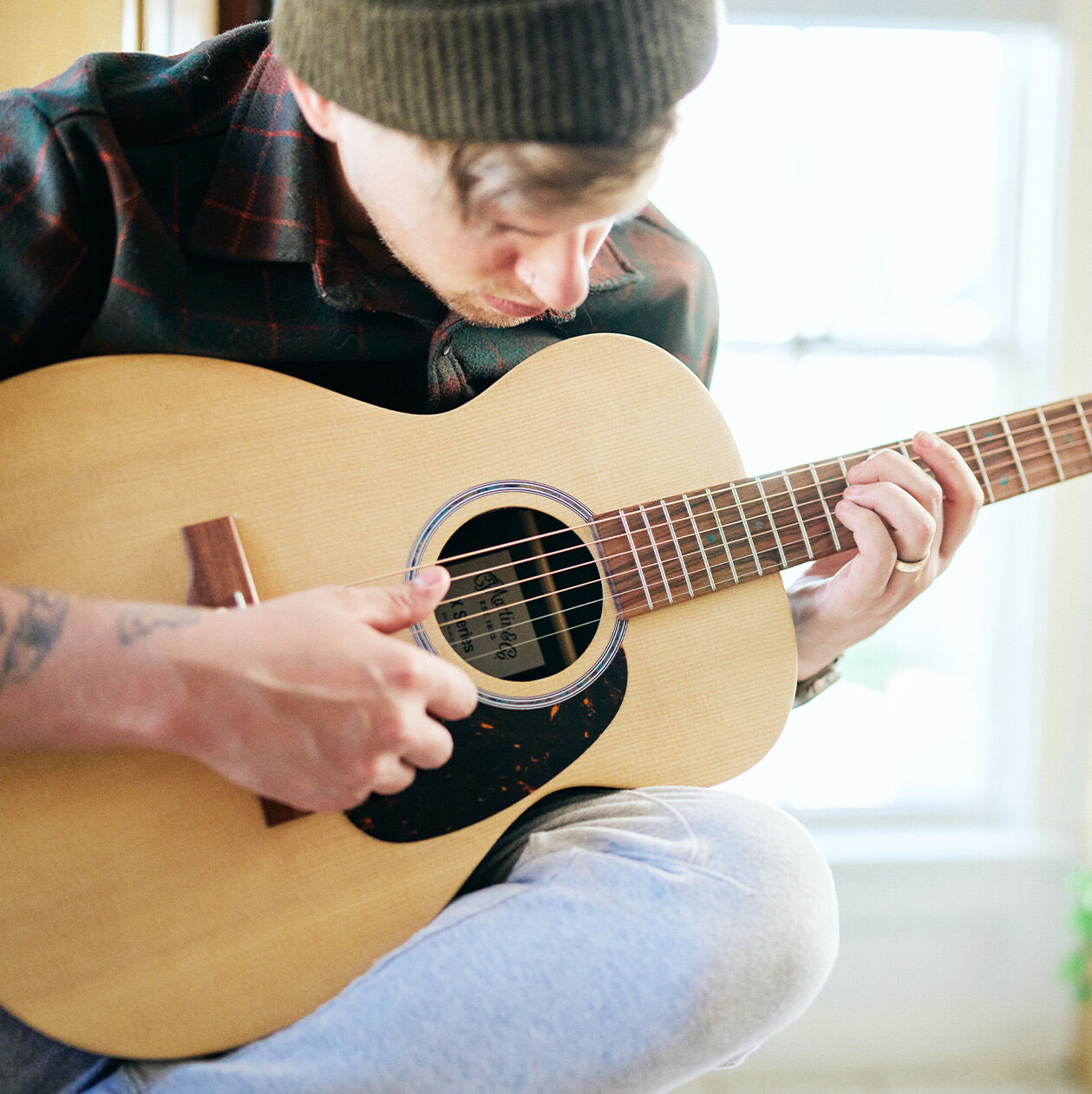 Man playing guitar