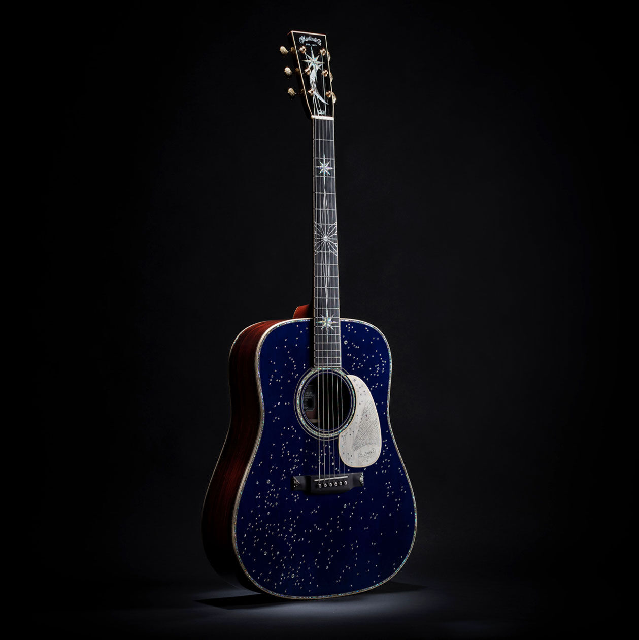 Glam of the D 2.5 Millionth, featuring a striking blue top with stars