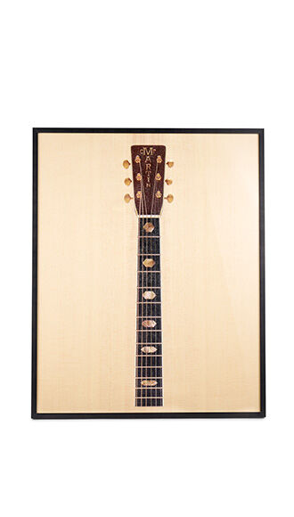 1942 D-45 Neck Framed Print