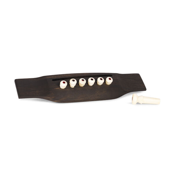 Martin Faux Tortoise Inlay Bone Bridge Pins image number 3