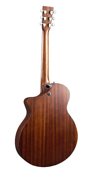 Back of Martin SC-10E Modern Guitar