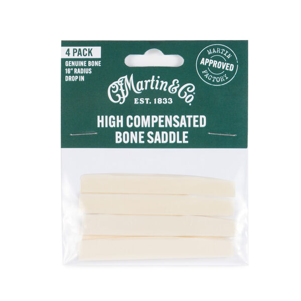 Martin High Compensated Bone Saddle &ndash; 4-Pack image number 0