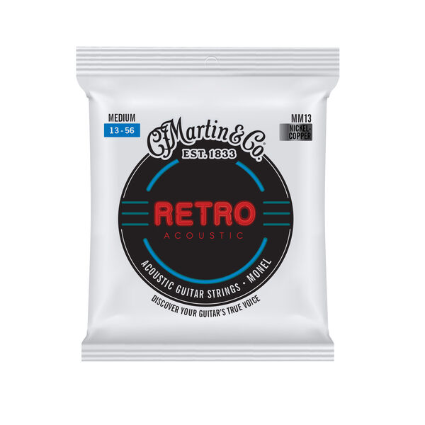 Martin Medium Retro Guitar Strings image number 0