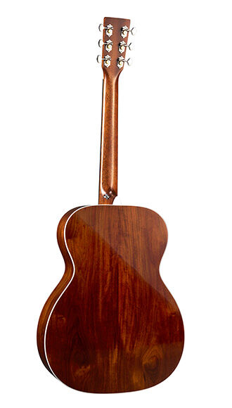 Back of Martin 000E Retro Plus Granadillo Guitar
