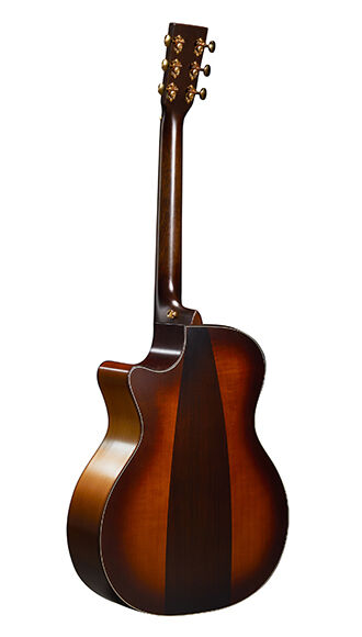Back of Martin GPCE Inception&trade; Maple Satin Guitar