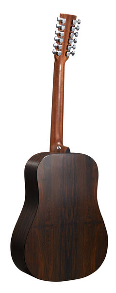 Back of Martin D-X2E Brazilian 12-String Guitar image number 1