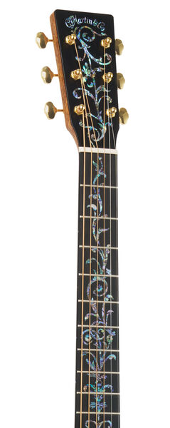 Headstock and Neck of Martin D-CFM IV 50th Anniversary Guitar image number 3