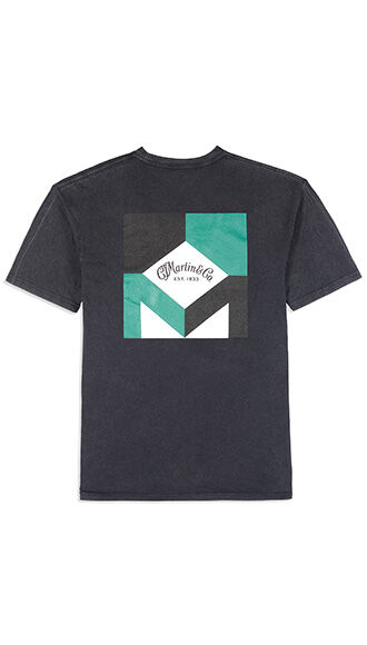 Back of Martin Retro Logo T-Shirt