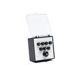 Martin Pearl Inlaid Bridge Pins & Endpins (Ebony) image number 1