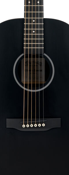 Body of Martin 0-X1 Black Guitar image number 2