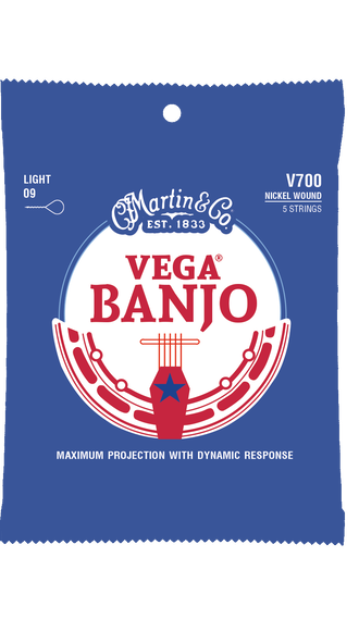 Vega&reg; Banjo Strings Nickel