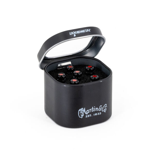 LUXE BY MARTIN&reg; Bridge Pins (Gloss Black) image number 0