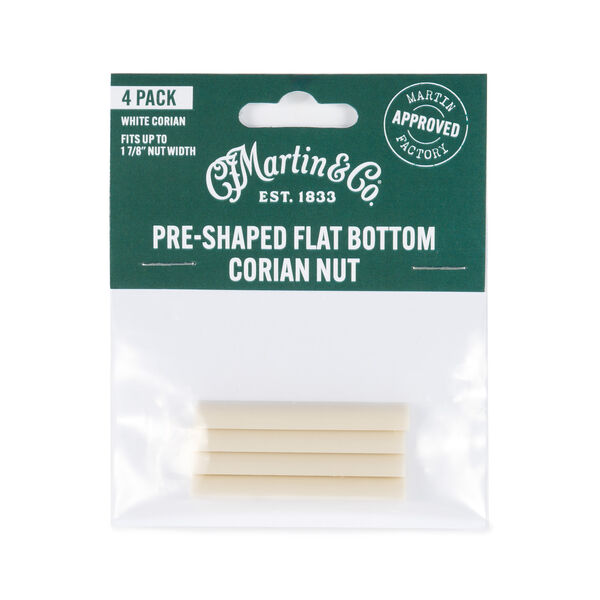 Martin Pre-Shaped Corian Nut &ndash; 4-Pack image number 0