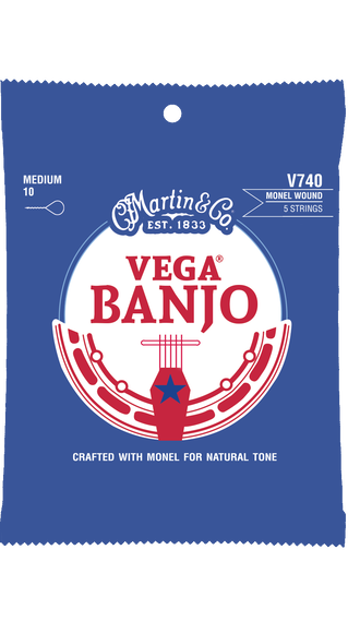 Vega&reg; Banjo Strings Monel