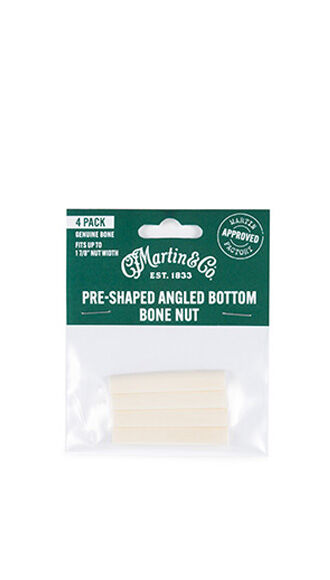 Angled Bottom Bone Nut &ndash; 4-Pack