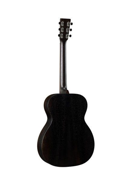 Back of Martin 000-17 Black Smoke Guitar image number 1