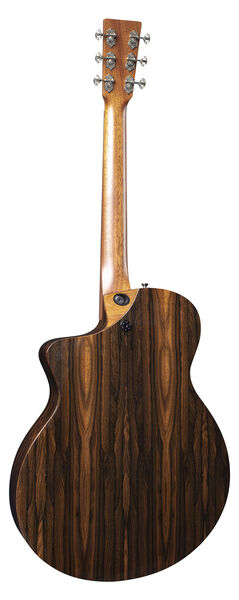 Back of Martin SC-13E Special Burst Guitar image number 1