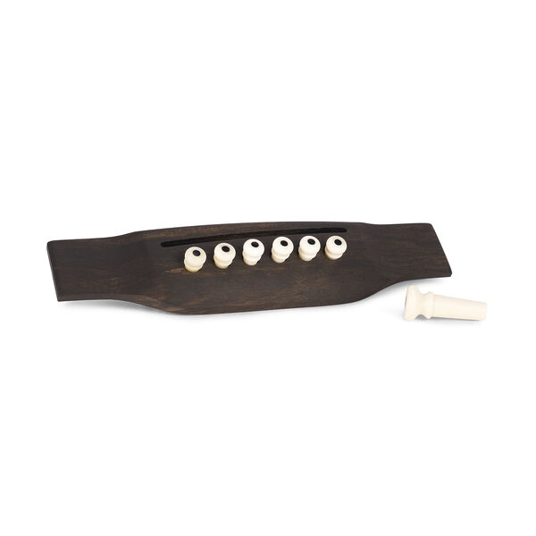 Martin Black Inlay Bone Bridge Pins image number 3
