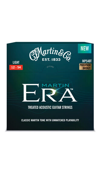 Martin Era&trade; Treated Acoustic Guitar Strings
