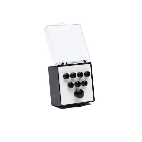 Plain Bridge Pins & Endpins - Ebony Plain image number 0