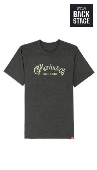 Martin O'ahu&reg; Collection Hibiscus Logo Backstage T-Shirt