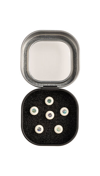LUXE BY MARTIN&reg; Bridge Pins (Bone with Pearl)