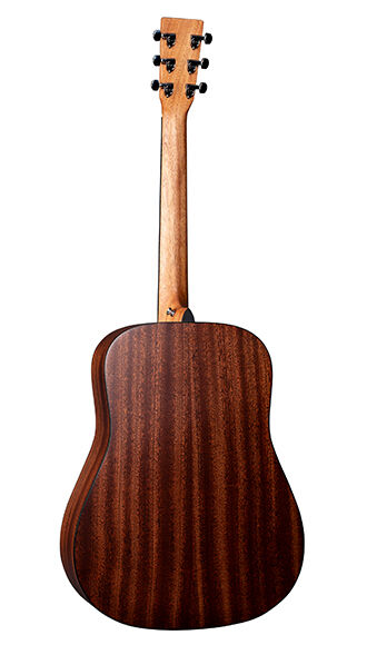 Back of Martin D-10E Spruce Guitar