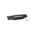 Martin Inlaid Bridge Pins & Endpins - White/Tortoise image number 2