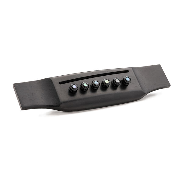 LUXE BY MARTIN&reg; Bridge Pins (Gloss Black with Pearl) image number 2