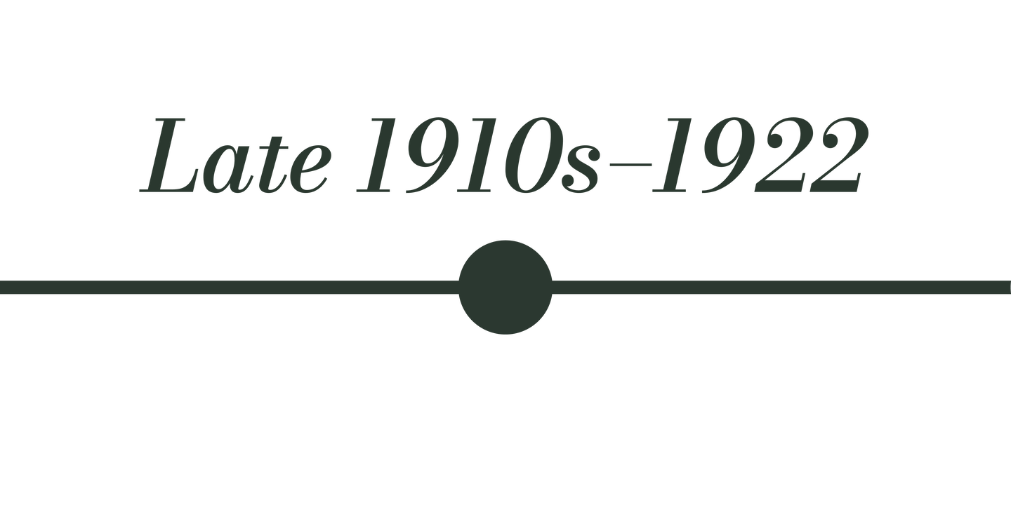 Late 1910s-1922