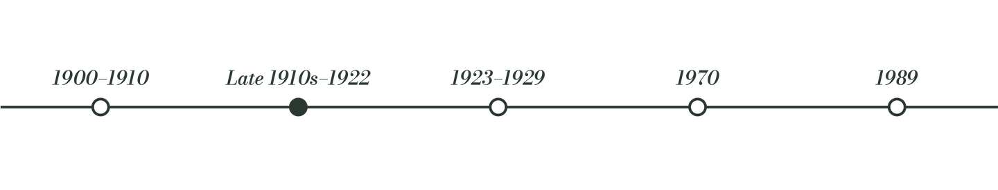 Late 1910s-1922