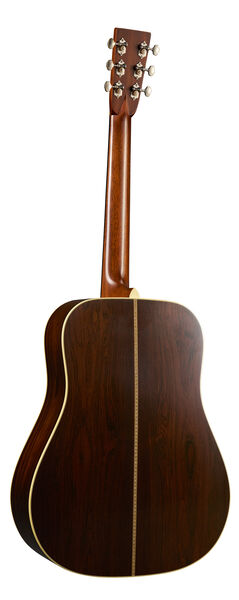 Back of Martin Custom Shop D-28 1937 Brazilian Rosewood image number 1