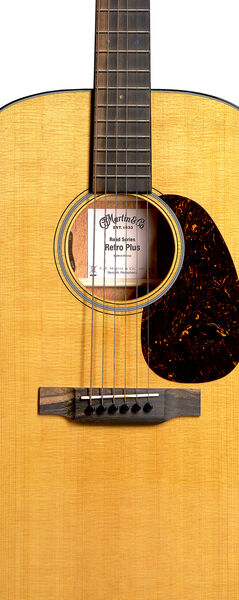 Body of Martin DE Retro Plus Mahogany Guitar image number 2