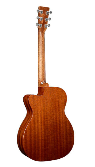 Back of Martin 000C Jr E Guitar