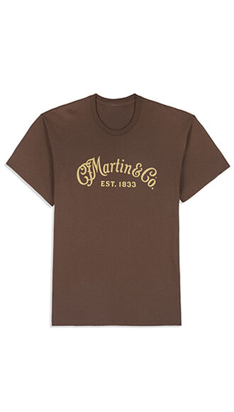 Martin Tone on Tone Walnut Brown T-Shirt