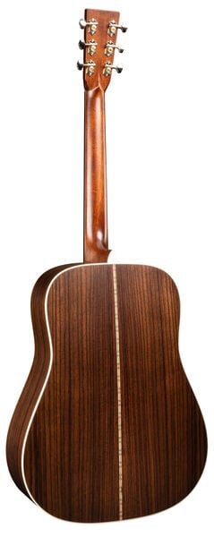 Back of Martin D-28 Satin Amberburst Guitar image number 1