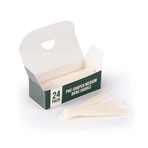 24 Pack of Pre-shaped Medium Bone Saddle image number 0