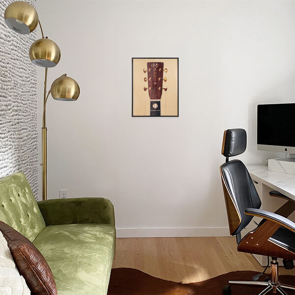 1942 D-45 Headstock Framed Print image number 1