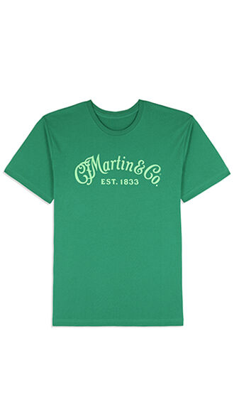 Martin Emerald Green Logo T-shirt
