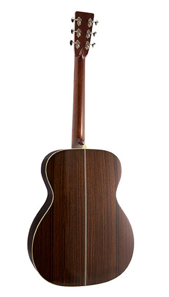 Back of Martin 000-EC 30th Anniversary Guitar