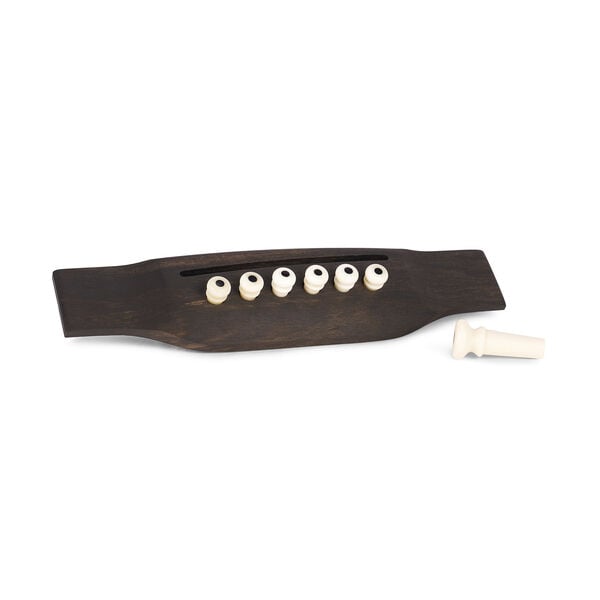 Martin Black Inlay Bone Bridge Pins image number 3