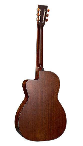 Back of Martin 000C12-16E Satin Guitar