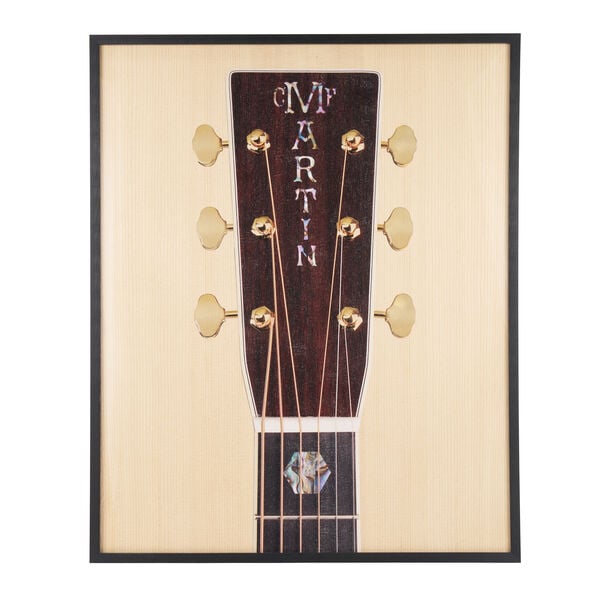 D-45 Headstock Framed Print image number 0