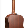 Back of Martin D-X2E Mahogany Guitar image number 2