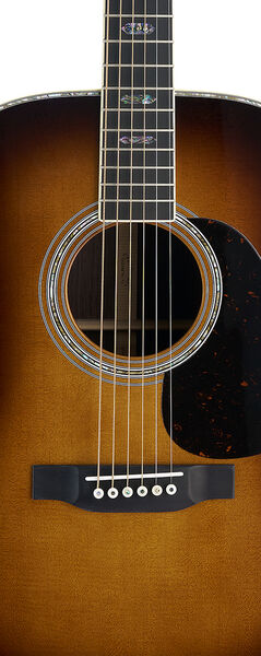 Body of Martin D-41 Gloss 1935 Sunburst Guitar image number 2