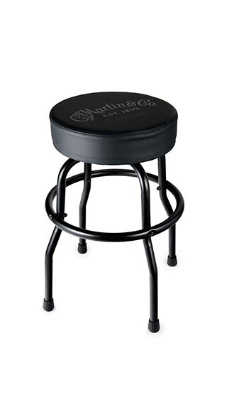 Martin Tone on Tone Black Barstool