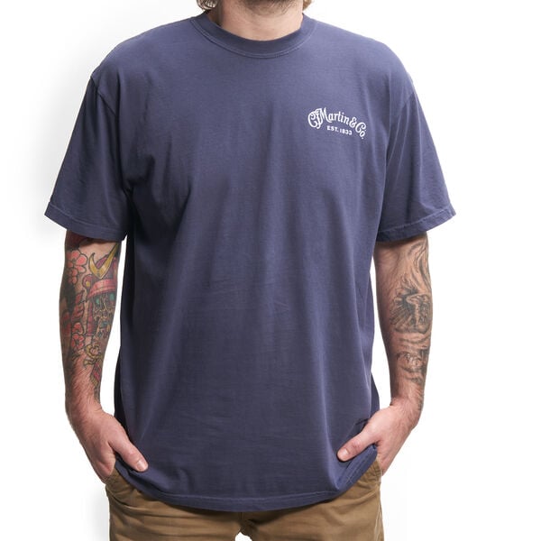 Front of Martin D-28 Blueprint T-Shirt image number 0