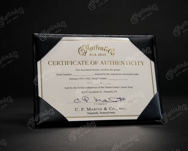 Project '91 Certificate of Authenticity Example image number 6